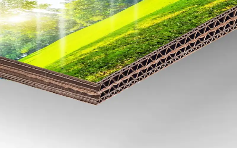 abiplex white 9 mm glaenzend wabenpappe plattendruck