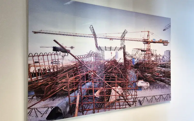 acryl wandbild plattendruck