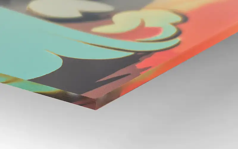 acrylglas 4mm material plattendruck