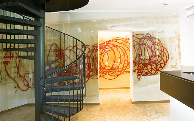 acrylglas druck wandverkleidung plattendruck