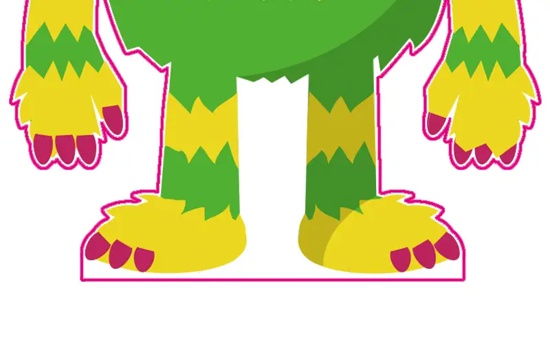 aufsteller konturlinie gerade unterseite druckdaten plattendruck