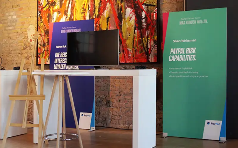 aufsteller leichtschaumplatte panel base plattendruck referenz