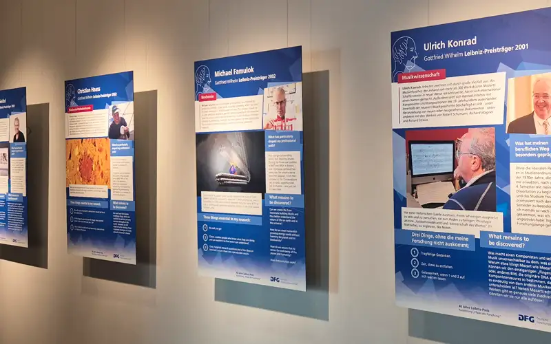 ausstellung wanddrucke dibond plattendruck referenz