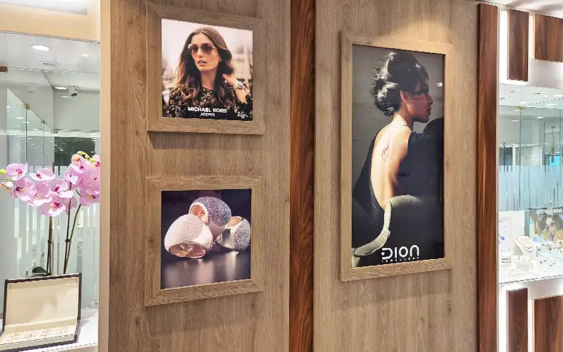 backlit wandbilder hinter leuchtbar fine art plattendruck foliendruck retail