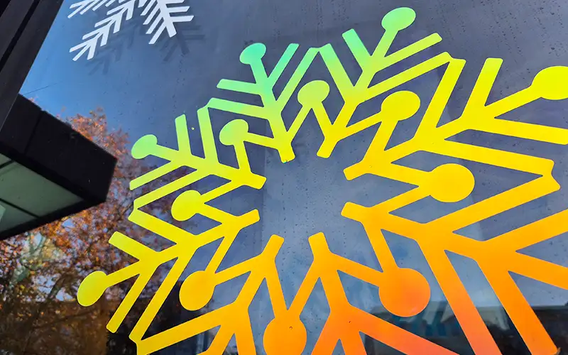 effektfolie hologrammfolie schneideplott beschriftung