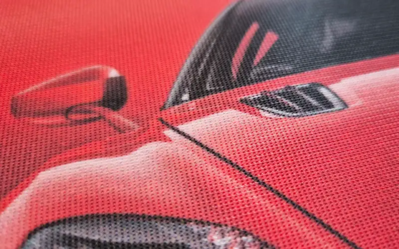 XXX fahnenstoff 110g pvc frei b1 stoffdruck