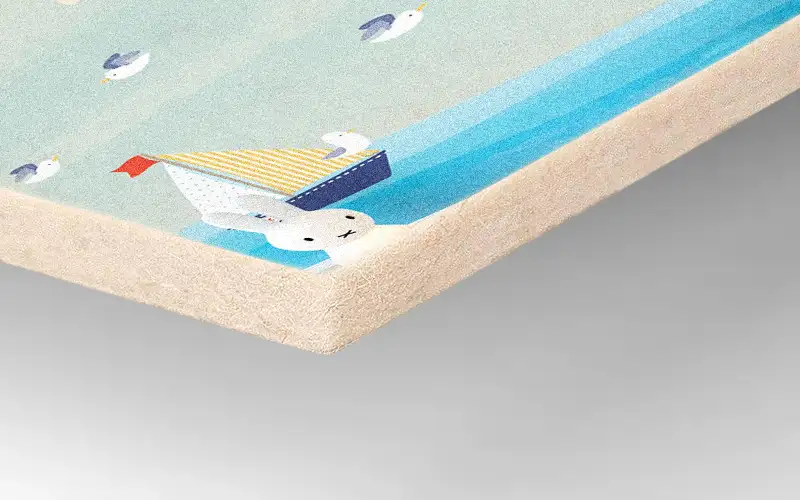 filzplatte direktdruck weiss partiell unterdruckt partieller weissdruck plattendruck