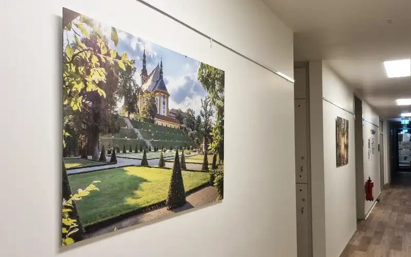 flur wandbilder dibond plattendruck