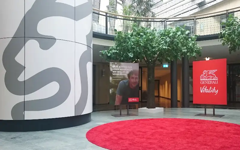 frameless spannrahmen textildruck wandbeschriftung