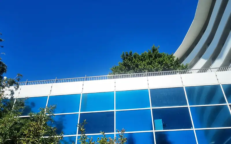 XXX glasfassade sonnenschutz folierung