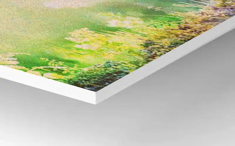 XXX hartschaumplatte forex re 5mm recycling material green nachhaltig plattendruck