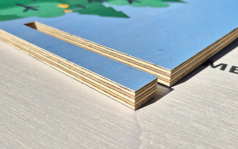 holzdruck weiss unterdruckt konturfraesung plattendruck