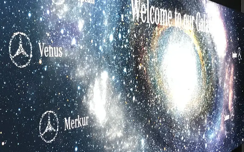 aluverbundplatte dibond material plattendruck leuchtdisplay frameless rahmen textildruck