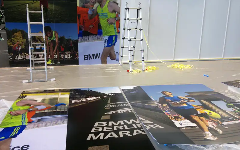 montage plattendruck