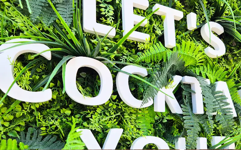 nachhaltige fraesbuchstaben profilbuchstaben green