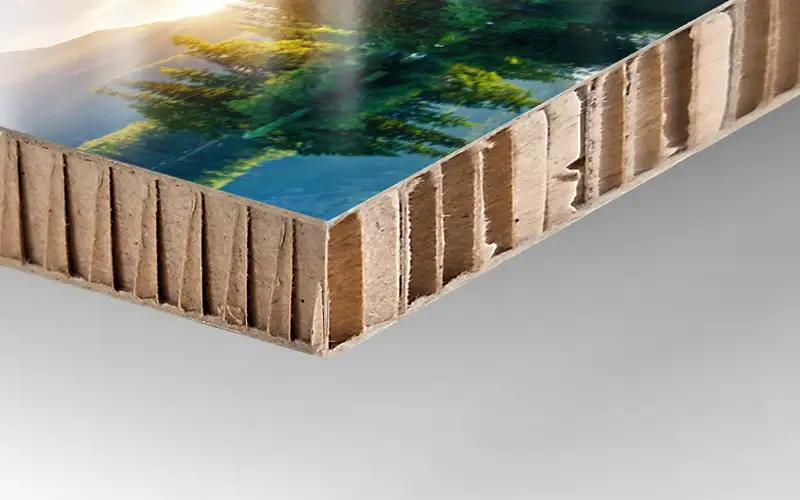 aluverbundplatte dibond material plattendruck reboard re board 16 mm glaenzend beschichtet material plattendruck