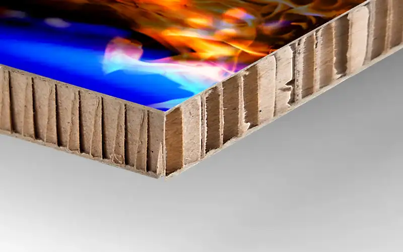 reboard re board fr fire retardant 16 mm material plattendruck