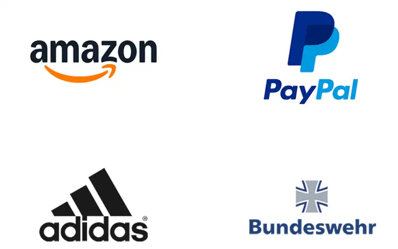 referenzen amazon paypal adidas bundeswehr