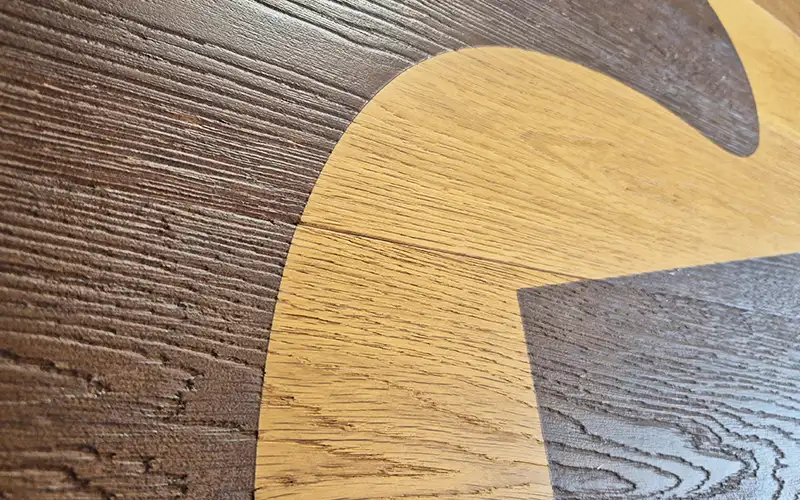 schablonenfolie lackierung holz green interior produktion folierung