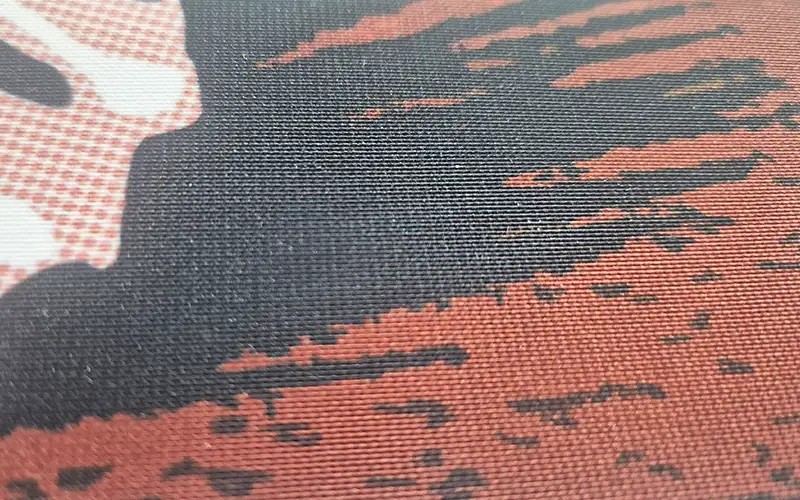 XXX textilstoff backlit 190 recycelt nachhaltig textildruck