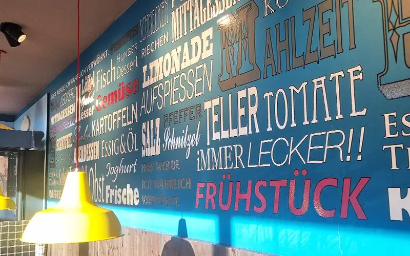 wand schneideplott aufkleber beschriftung