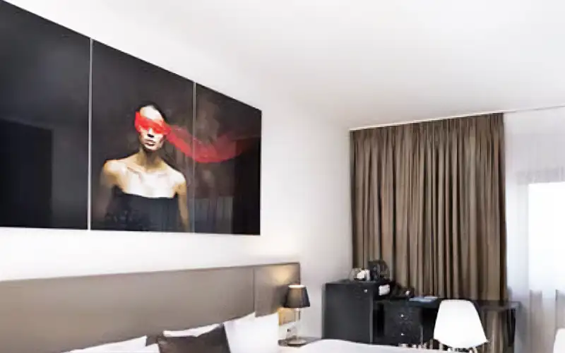 wandbild interior produktion plattendruck