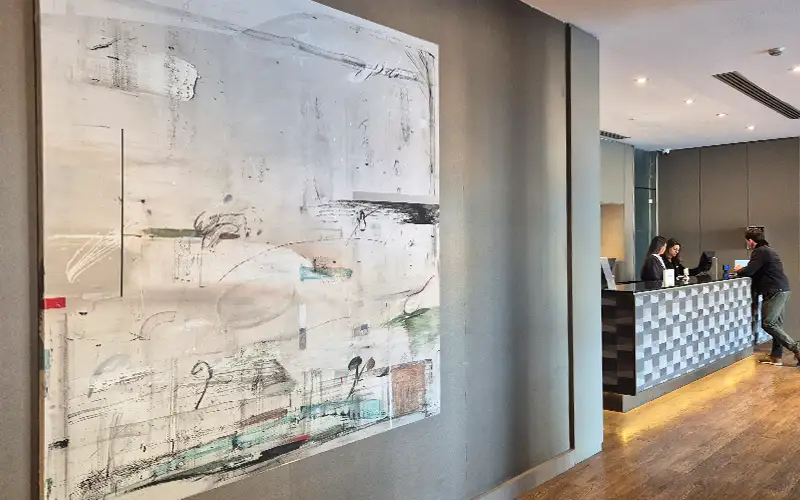 wandbild leinwand interior