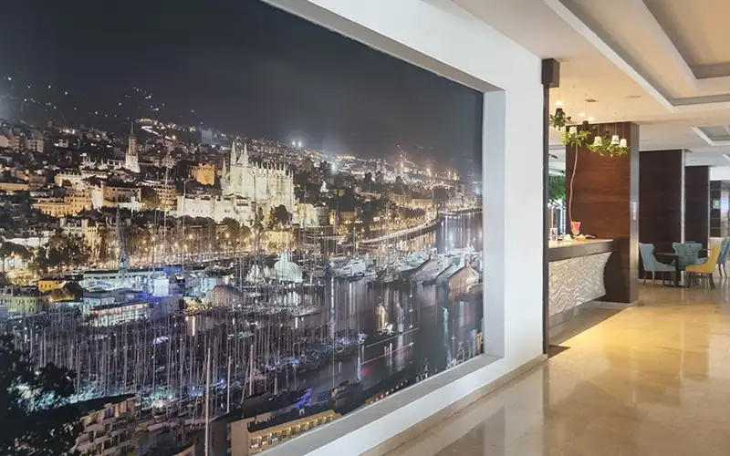 wandtapete wandfolierung foliendruck interior